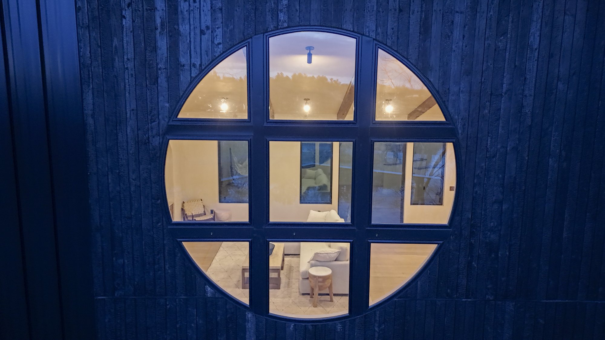 The window at dusk